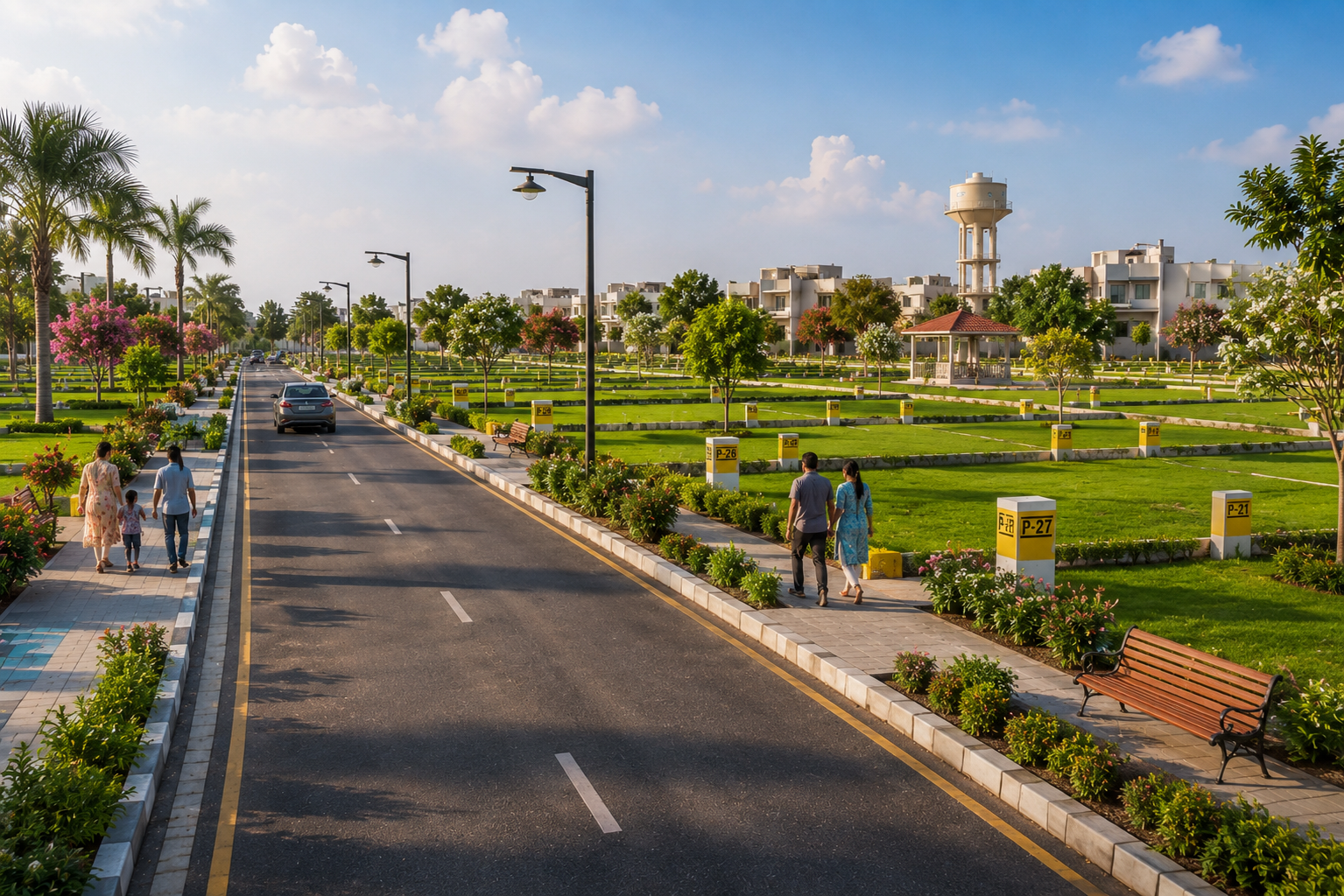 Emerald gated township